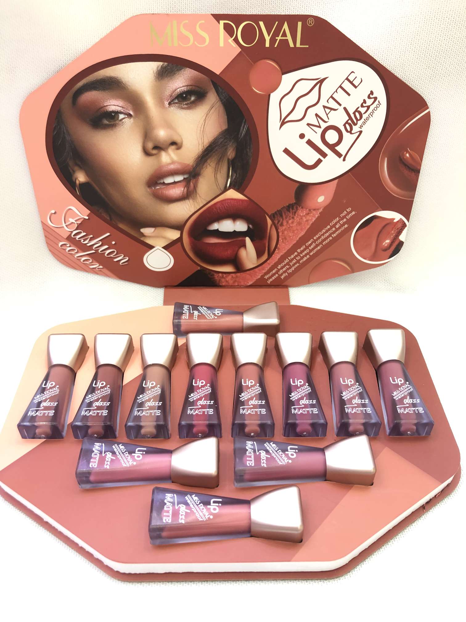 Christmas Makeup Non-Fading Non-Stick Cup Matte Lip Glaze Cross Europe And The United States Lips And Cheeks Item Picture
