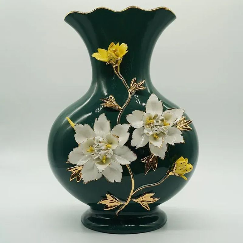宝仙工艺品陶瓷花瓶客厅摆件图