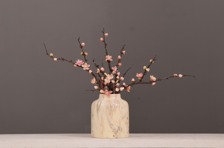 仿真花批发厂家直销仿真梅花枝单支小腊梅中式田园禅意家居装饰详情15