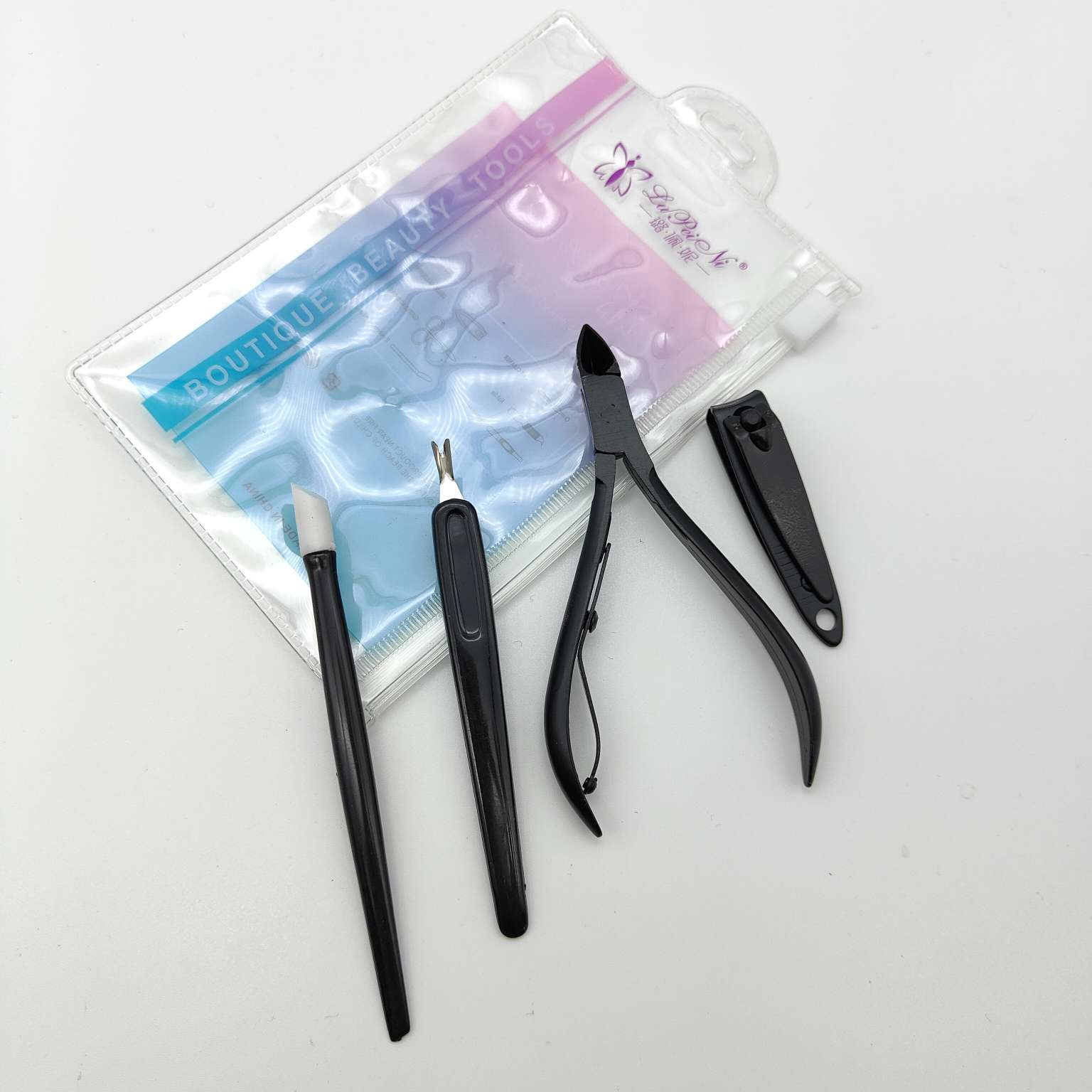 AMN-PC031#4 set Nail tools Nail clippers Nail Pick exfoliating fork exfoliating clippers 26414 Sendre Makeup tools thumbnail