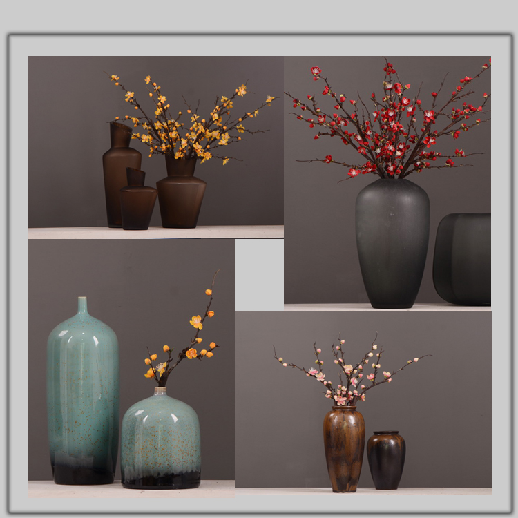 东篱厂家直销仿真梅花枝 单支小腊梅 中式田园禅意家居装饰仿真花批发详情14