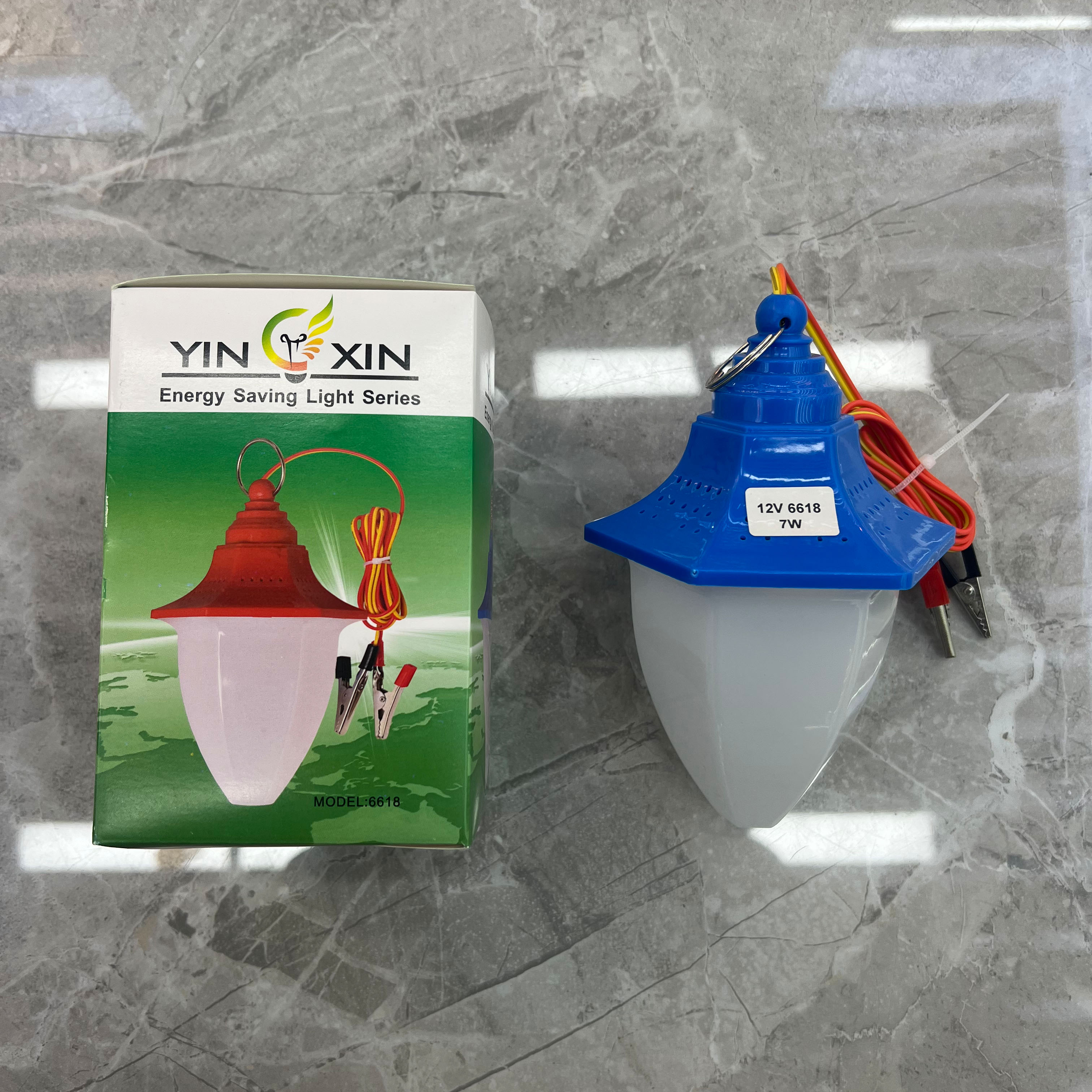 DC12V-6618 18W 1.5米红黄线带夹子  12V应急灯详情1