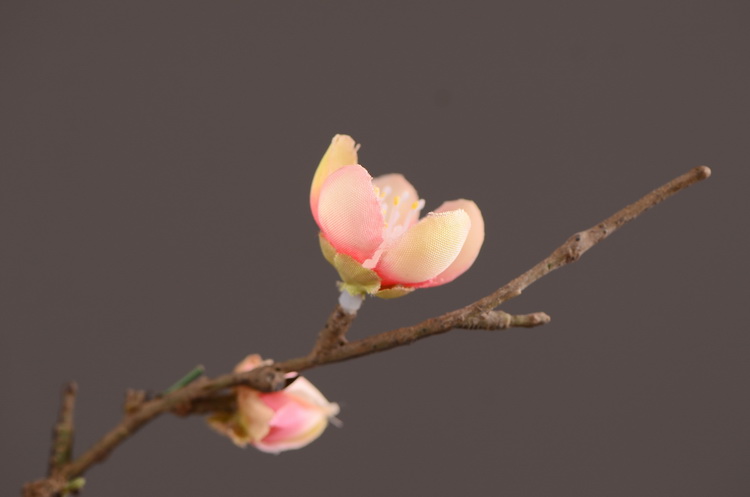 东篱厂家直销仿真梅花枝 单支小腊梅 中式田园禅意家居装饰仿真花批发详情10