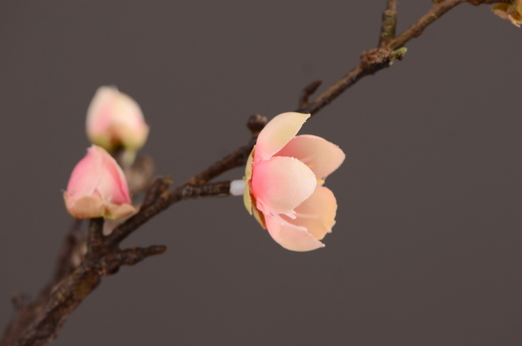 东篱厂家直销仿真梅花枝 单支小腊梅 中式田园禅意家居装饰仿真花批发详情9