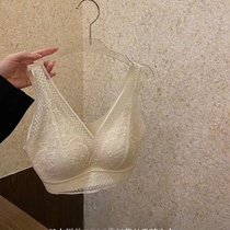Dream Pink Sun anti-gravity ladies lace latex cotton underwear sexy vest bra bra
