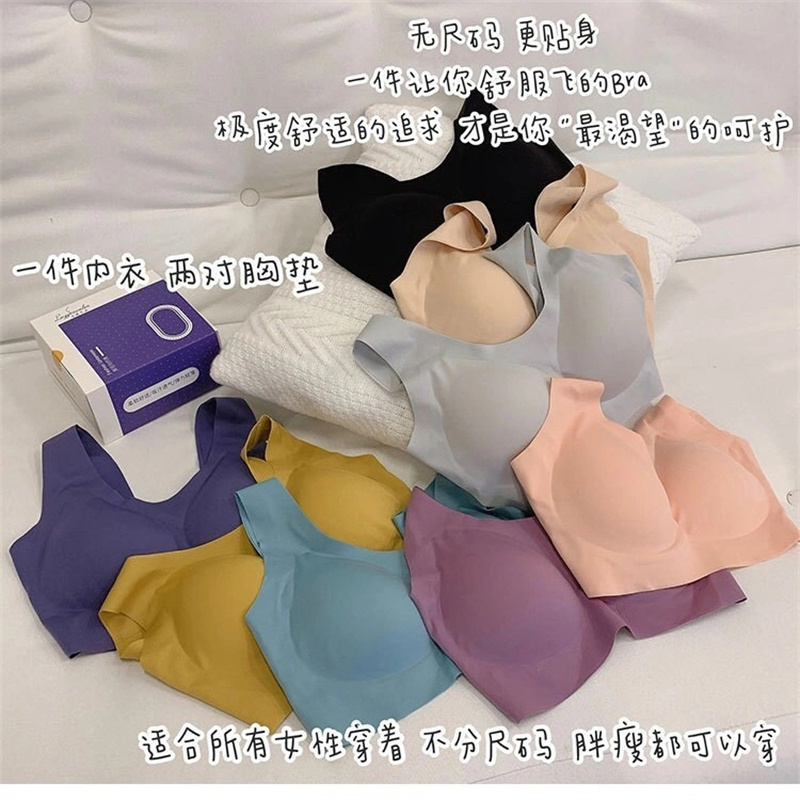 【One Size 2.0】2023 No Size Inspiration Seamless Underwear One Size Through 100 Cups Super Elastic Series A Cup B Cup C Cup D Cup Can Be Worn