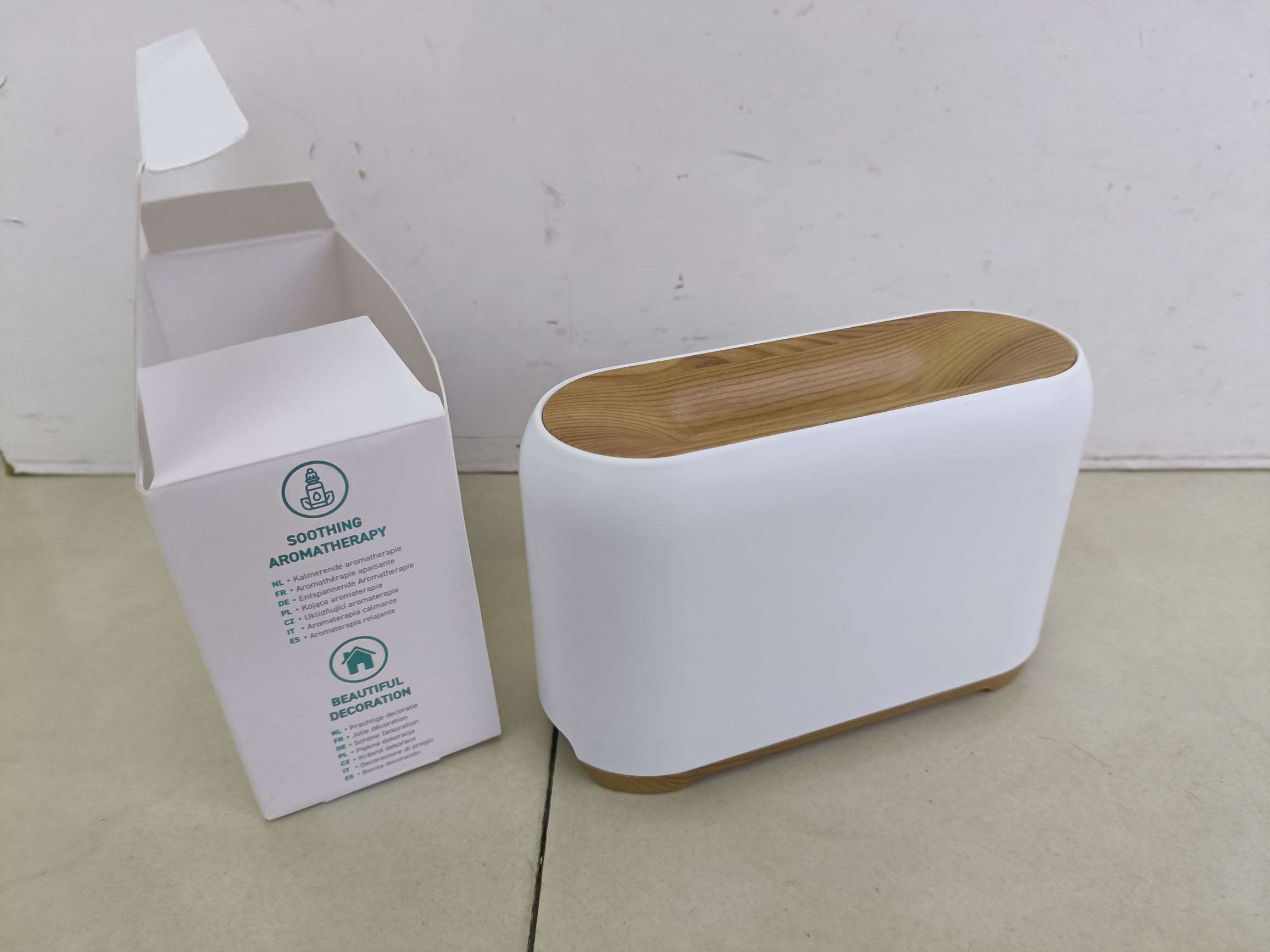 Flame aromatherapy machine humidifier water drop three gear adjustment details Picture