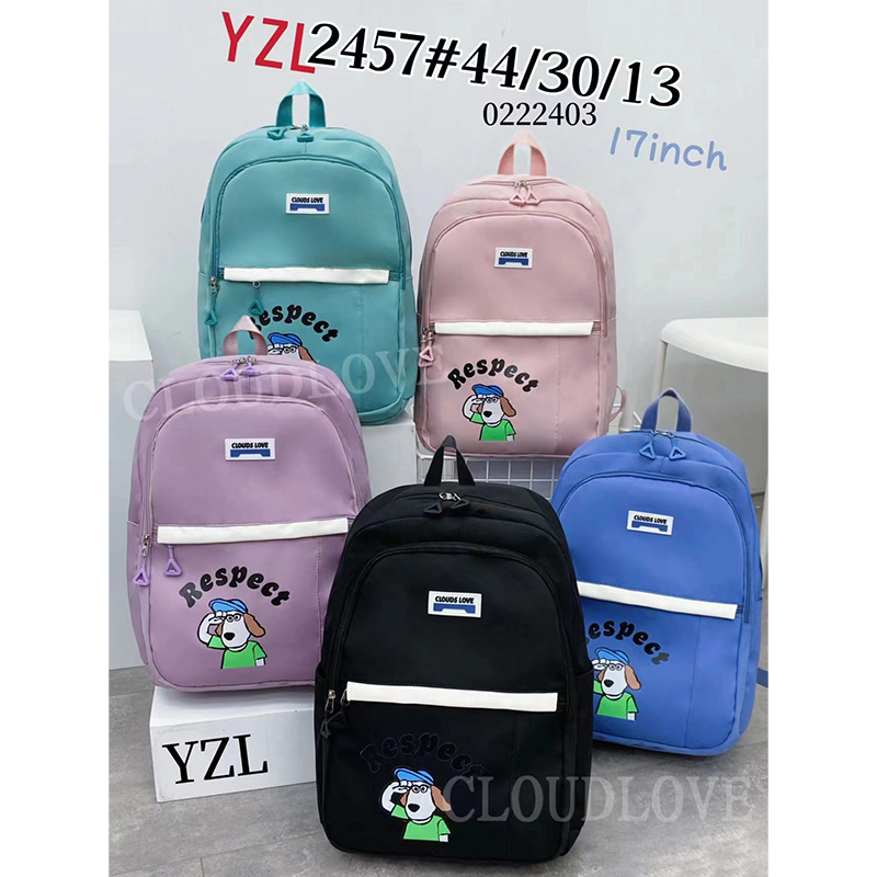 School bag Backpack Children's school bag backpack set School bag Plush school bag Student bag leisure bag