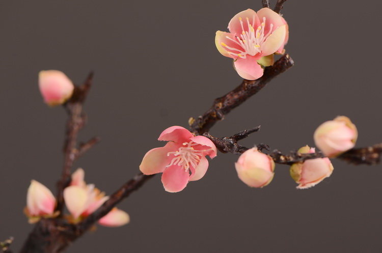 仿真花批发厂家直销仿真梅花枝单支小腊梅中式田园禅意家居装饰详情21