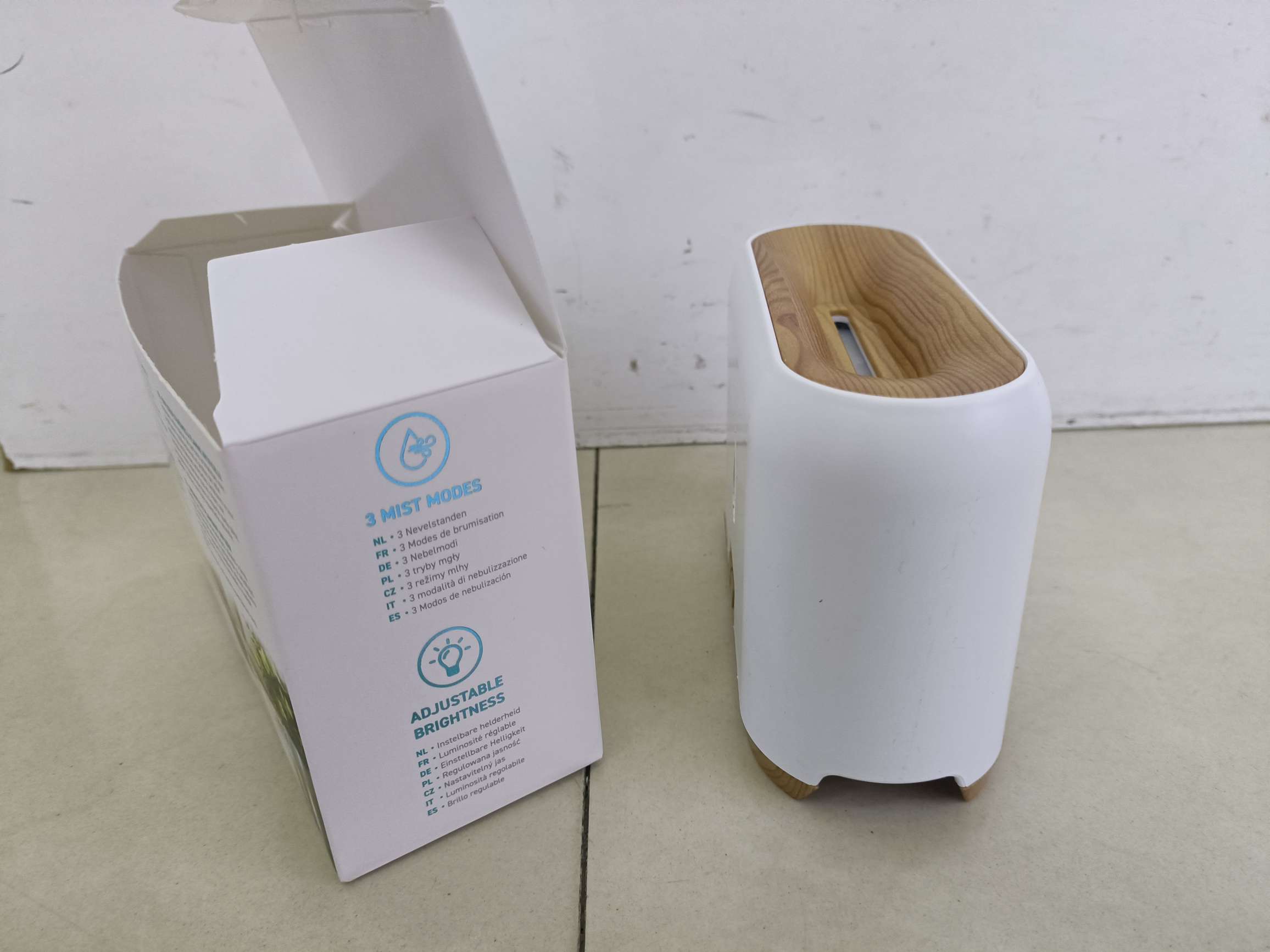 Flame aromatherapy machine humidifier water drop three gear adjustment Specification drawing