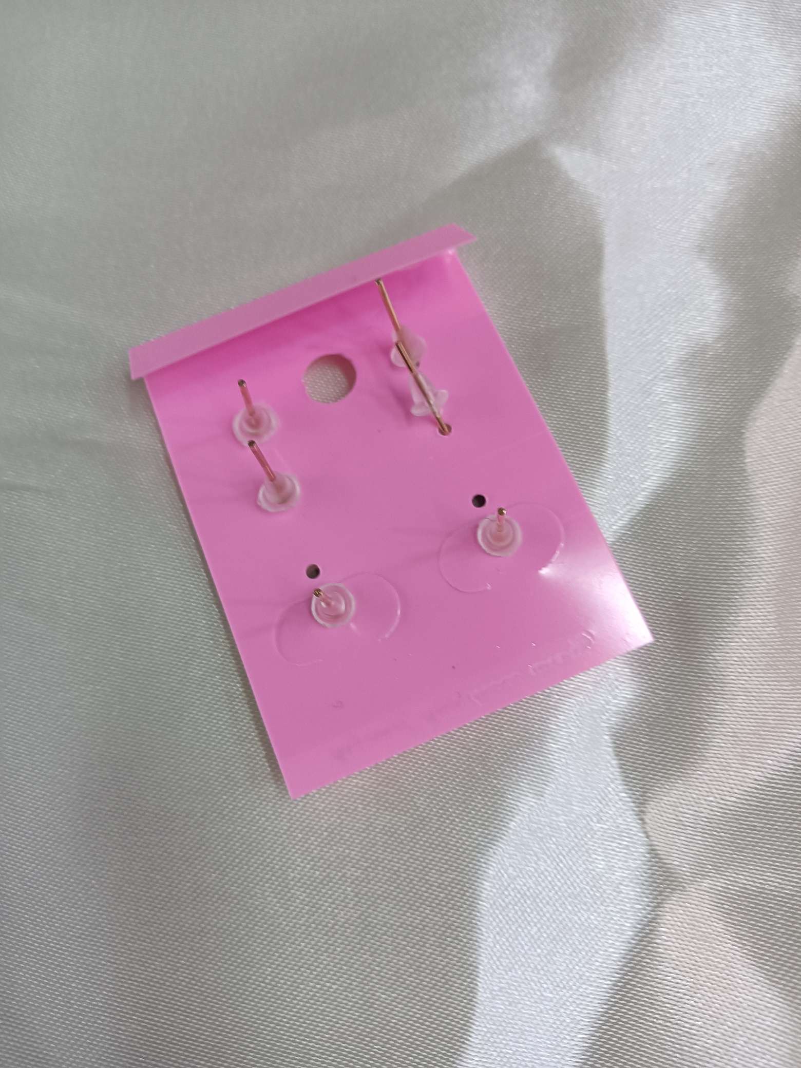 Three Pairs Of Stud Earrings, Delicate Little Butterflies details Picture