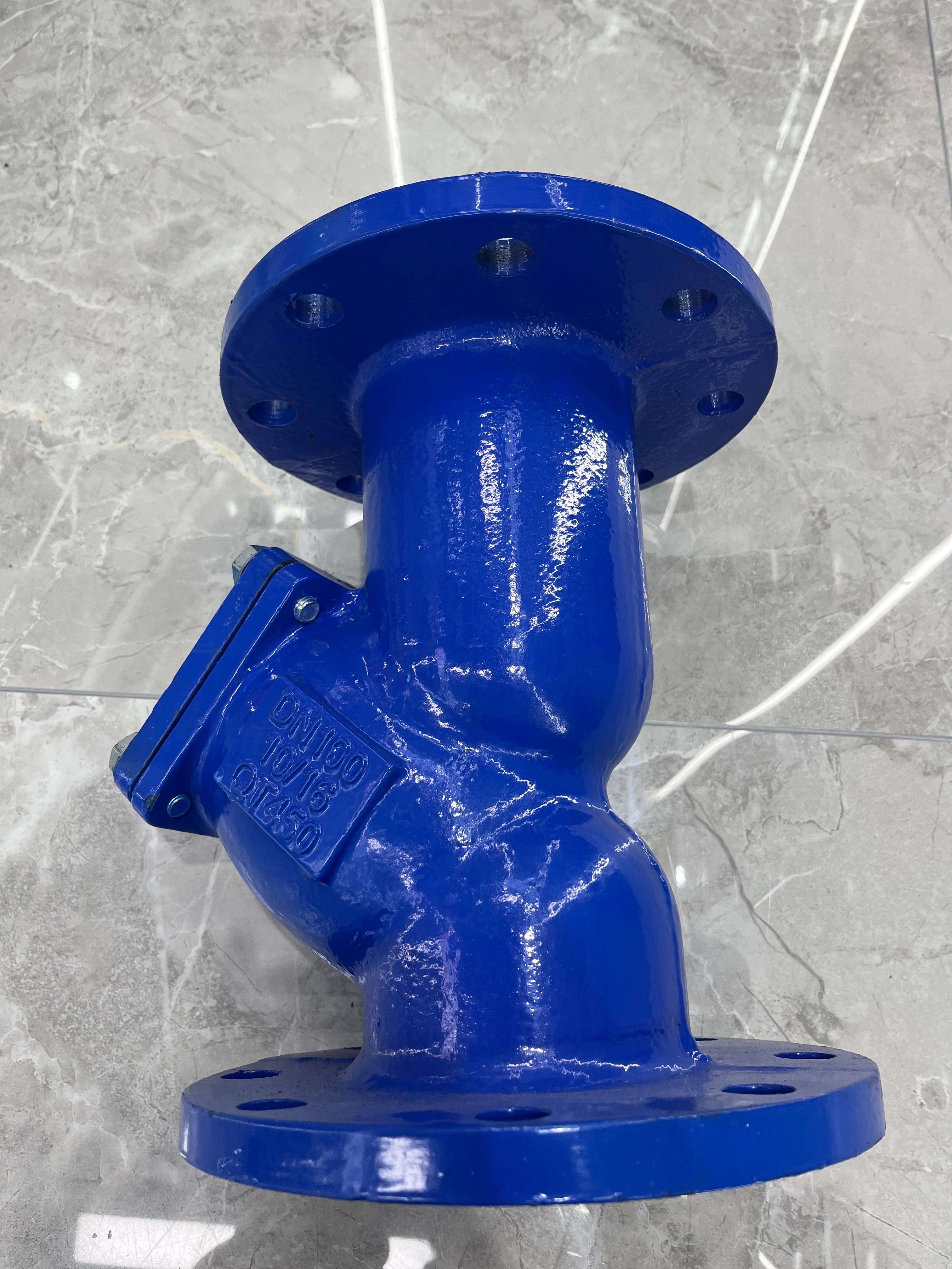 QT450 ball iron Y type filter DN100 PN10/16