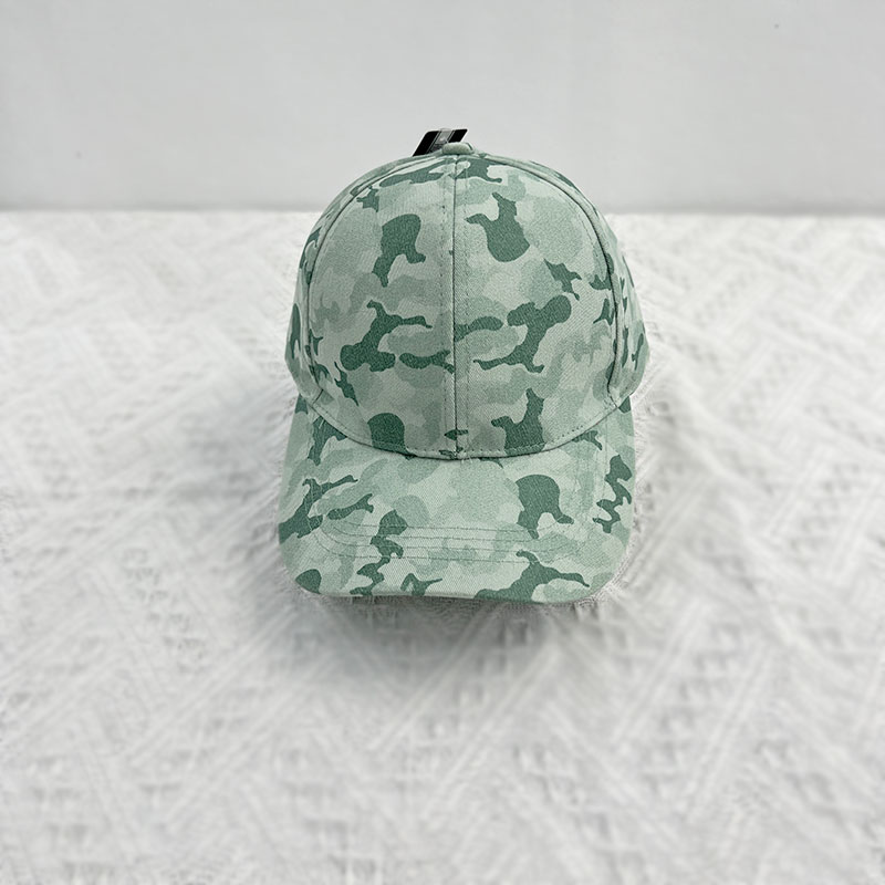 New spring and summer camouflage baseball caps, casual outdoor baseball caps, sun protection and shade caps for children and couples details Picture