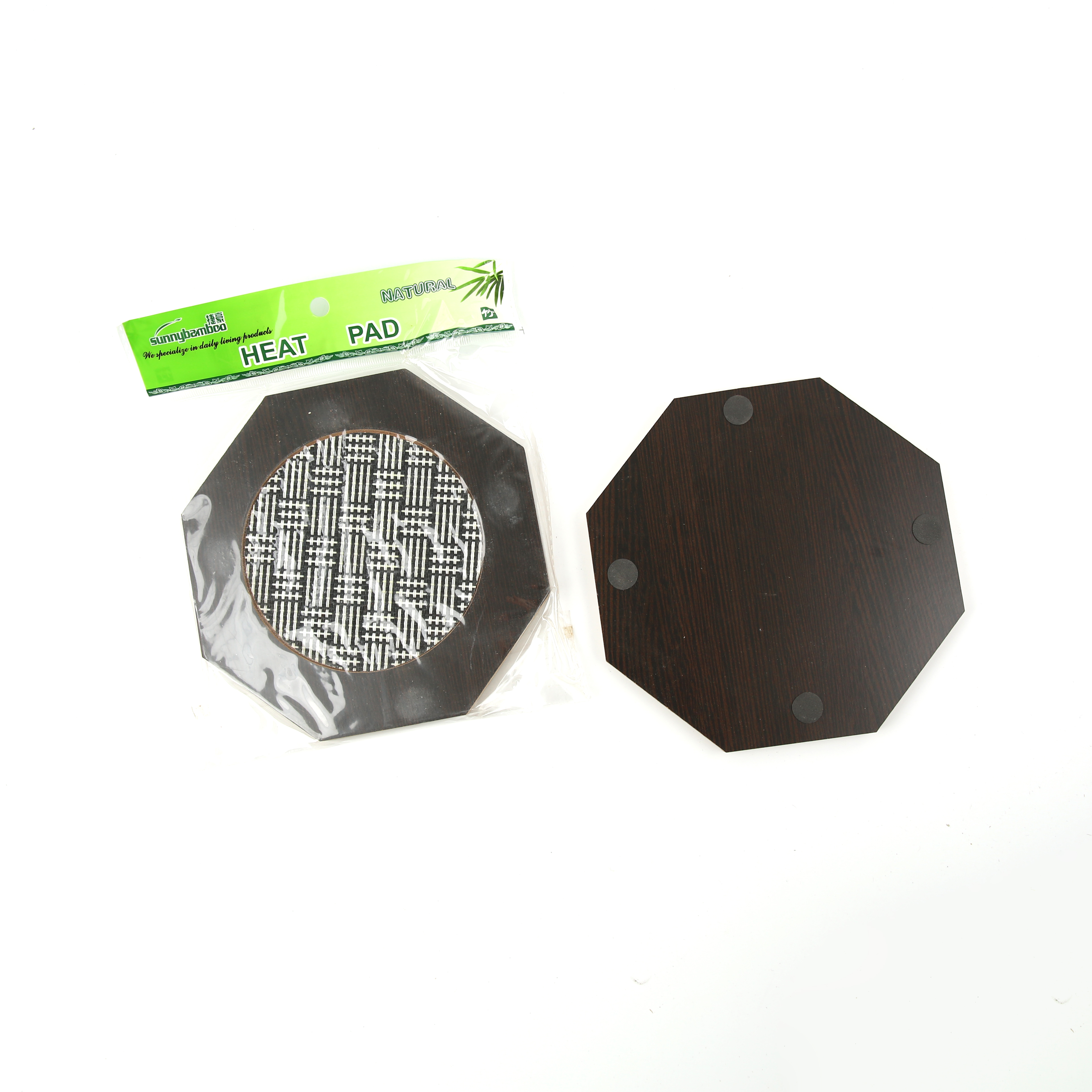 Octagonal heat pad anti-hot pad
