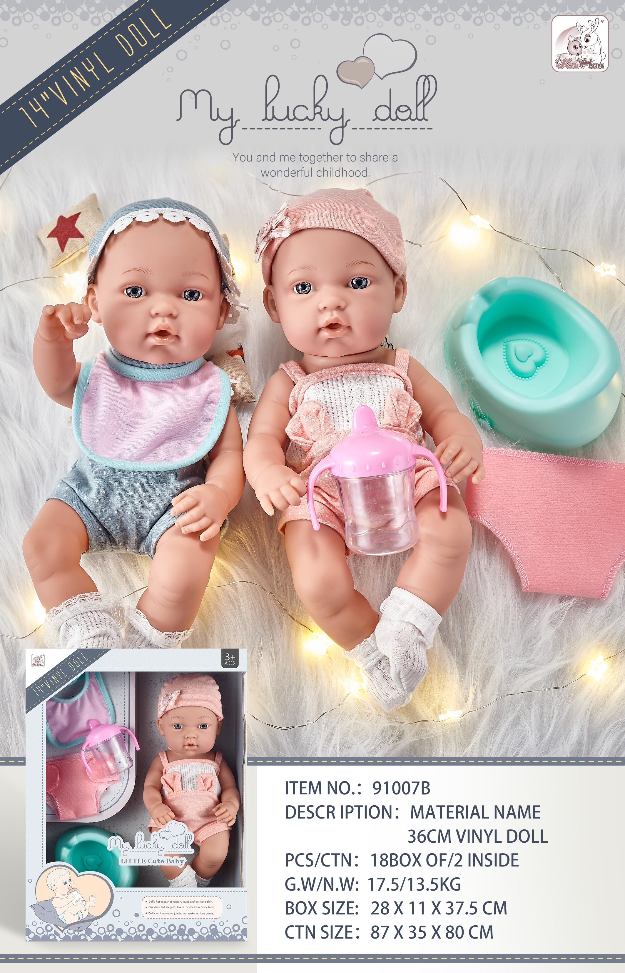 Vinyl functional doll. Functional doll details Picture