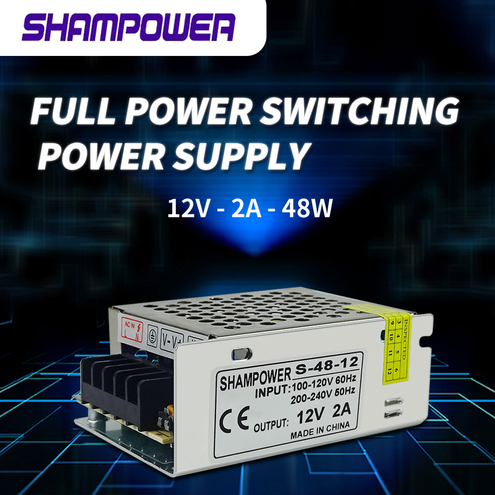Dc 12V2a Led Switching Power Supply 24W For Led Lights With Security/Adapter Power Supply
