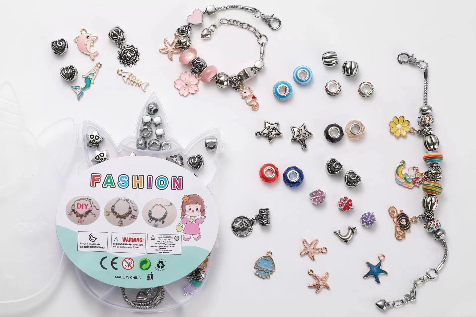 diy handcrafted beaded bracelet