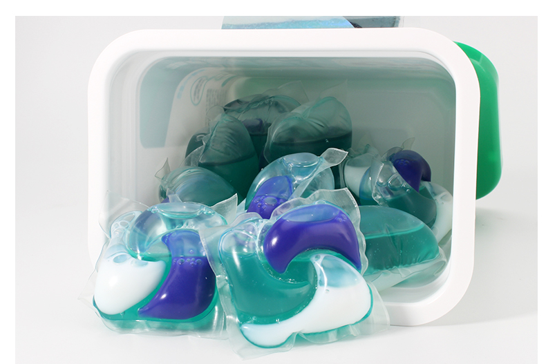 宝洁（P&G）洗衣球4D冰凉清爽型12颗蓝色洗衣凝珠洗衣液 详情10