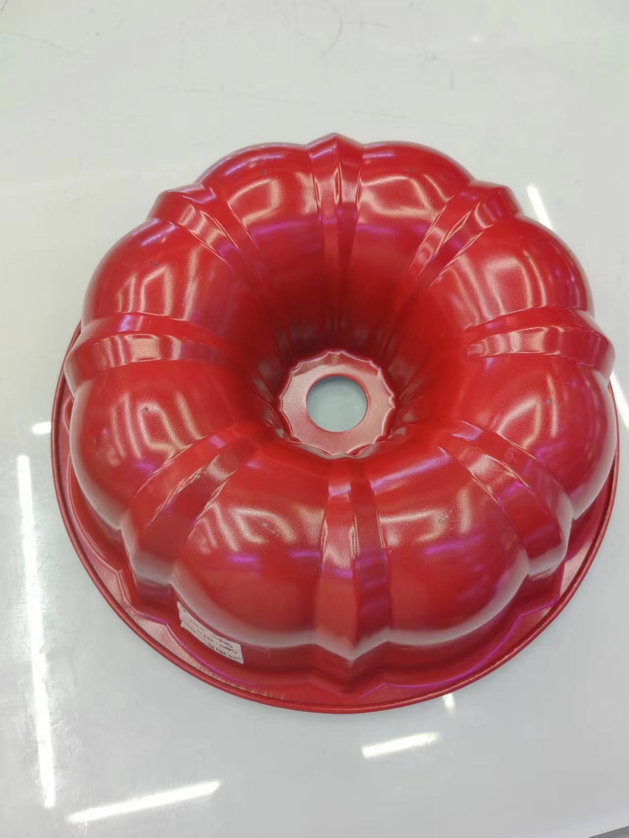 Kitchen Simulation Chiffon Cake Mold Carbon Steel Baking Tools Non-Stick Round Pumpkin Shaped Hollow Household Pumpkin Cake Mold details Picture