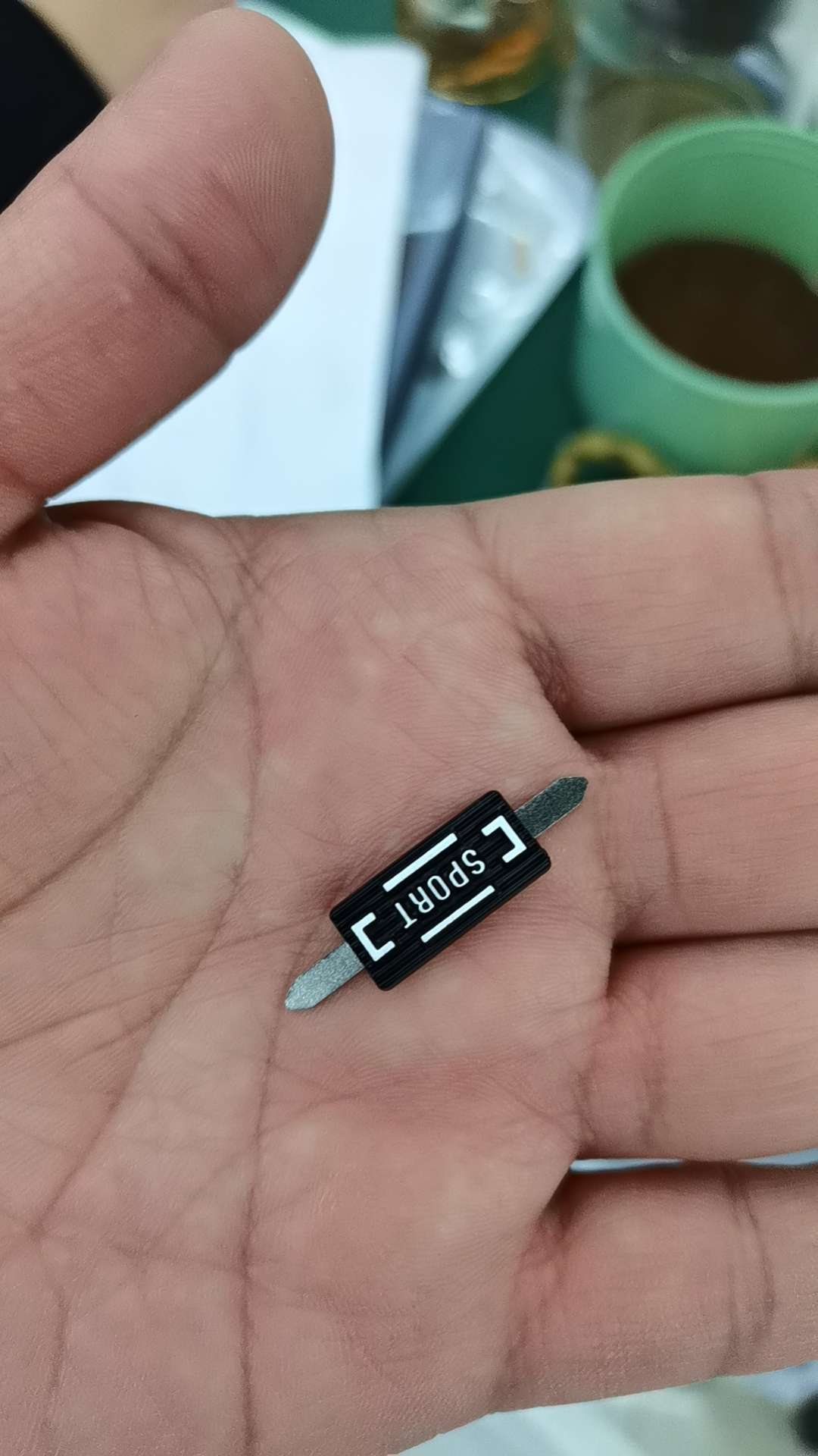 合金标 服装配件 帽子配件 铁标 标牌 装饰扣细节图