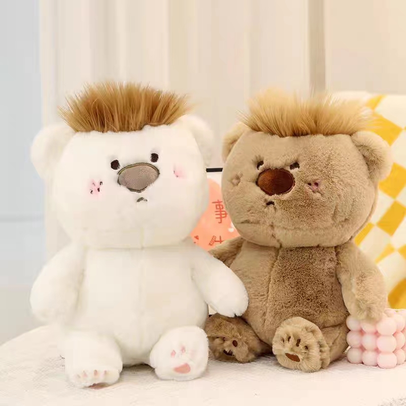 Three fat bear plush toy cute bear doll creative gift pillow pillow female sleeping pillow thumbnail