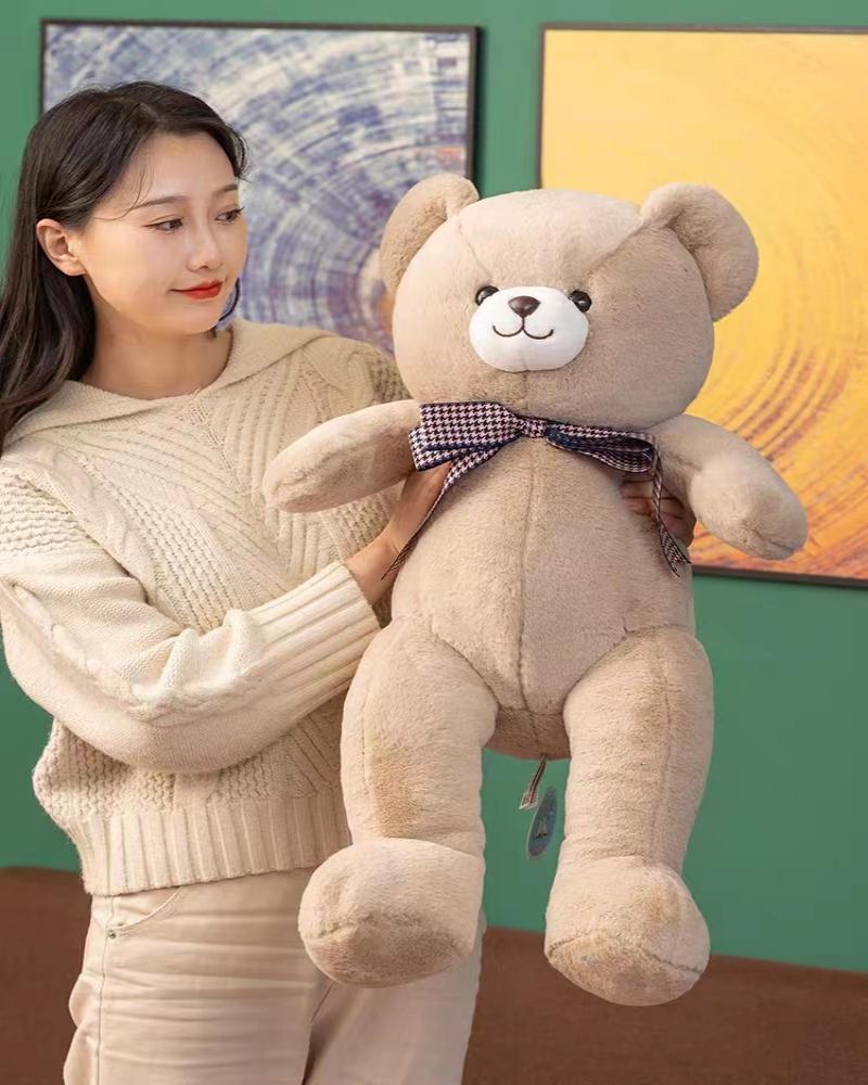 Teddy bear cuddle bear Bear plush toy sleeping pillow doll to girls birthday gifts