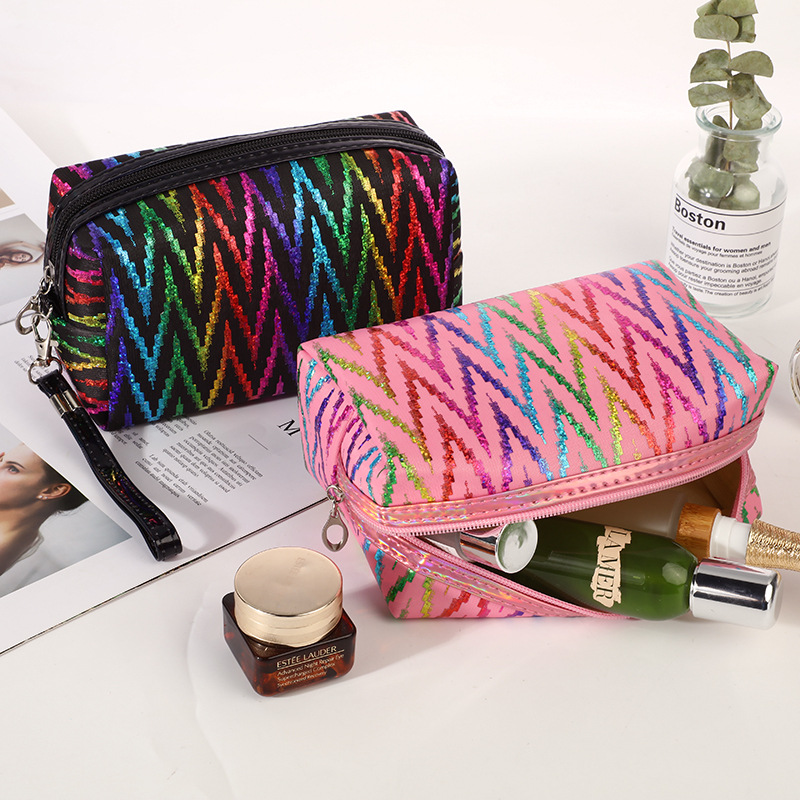 Bright Gold Octagon Makeup Bag Travel Portable Large Capacity Toiletries Bag Cosmetics Bag Toiletries Bag Storage Bag Waterproof Portable Large Capacity Zipper Coin Purse Storage Makeup Bag Portable Travel Portable Toiletries Bag Waterproof Oxford