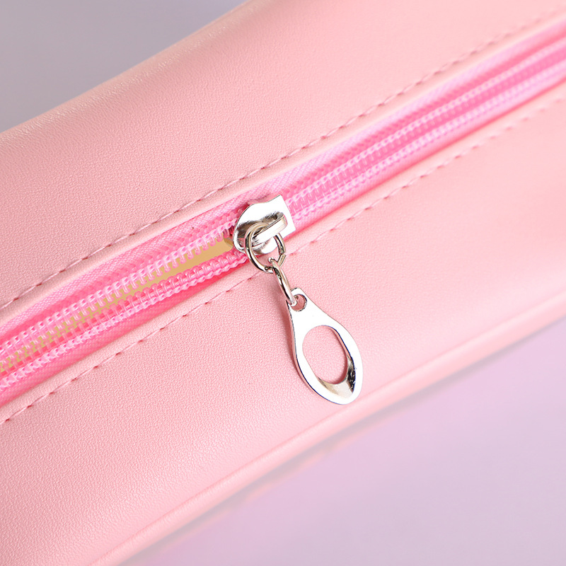Portable Portable Frosted Transparent Waterproof Toiletry Bag Korean-Style Large Capacity Travel Makeup Bag Dustproof Storage Bag The New Tpu Waterproof Makeup Bag Go Hand In Hand To Hold The Washbag Makeup Bag Specification drawing