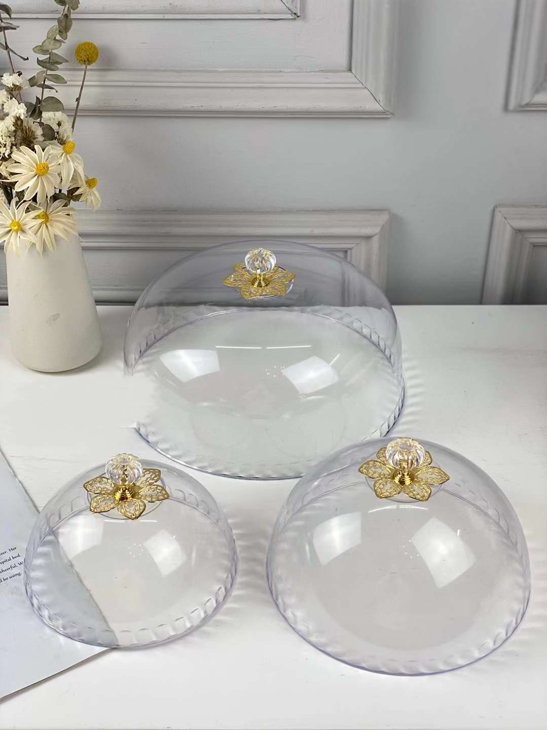 Cake Lid Pp Transparent Lid Specification drawing