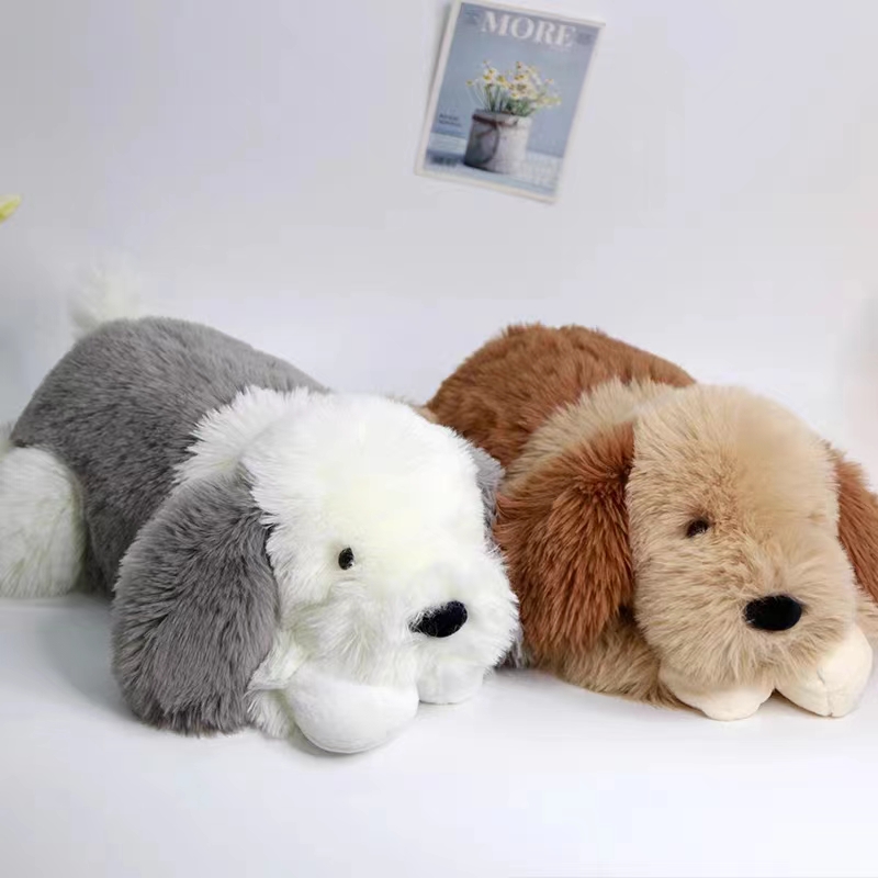 Shang Rong Fang long hair dog plush toy cute dog doll cuddle doll child boyfriend birthday gift thumbnail