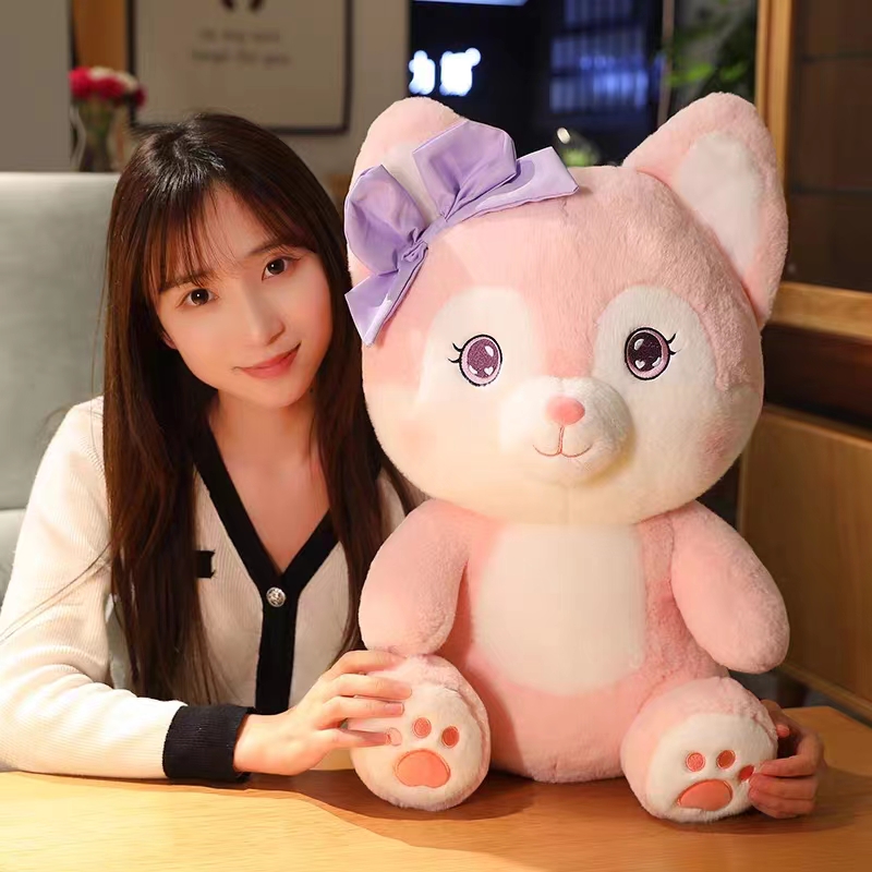 Shang Rong Fang new Grand Darjeh Bei Bei doll fox red occasional velvet toy small net F cat play hair pillow doll girl children born thumbnail