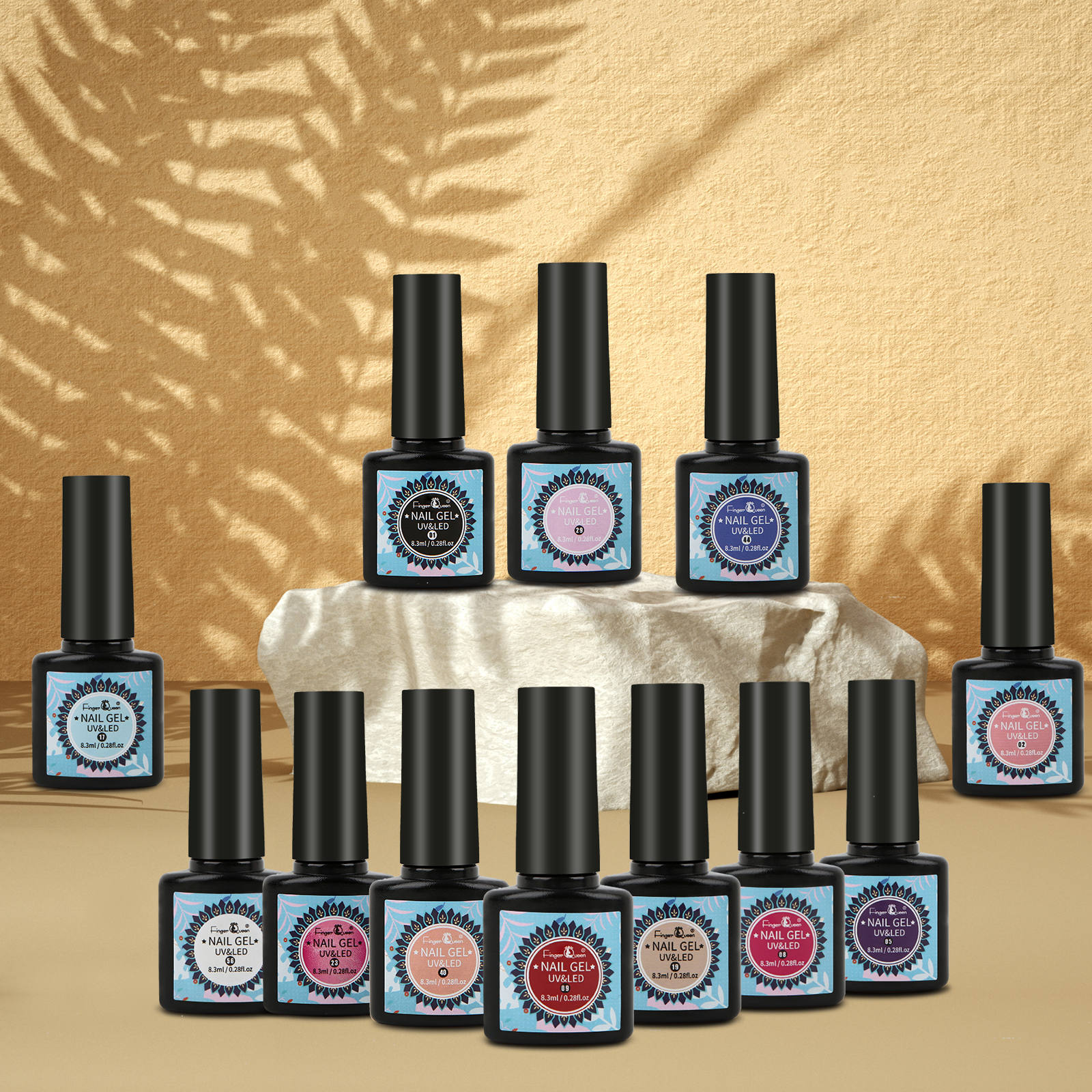 Muqi Nail Cover Armor Oil Rubber Set Firm Beautiful Fashion High Color Item Picture