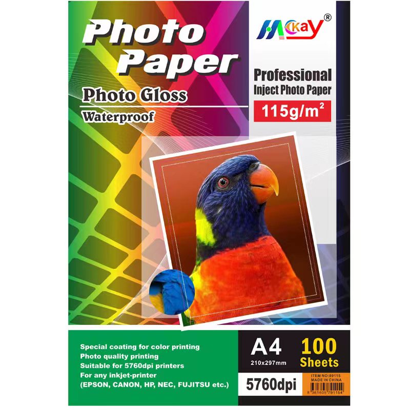 Photo paper Photo paper Highlight paper