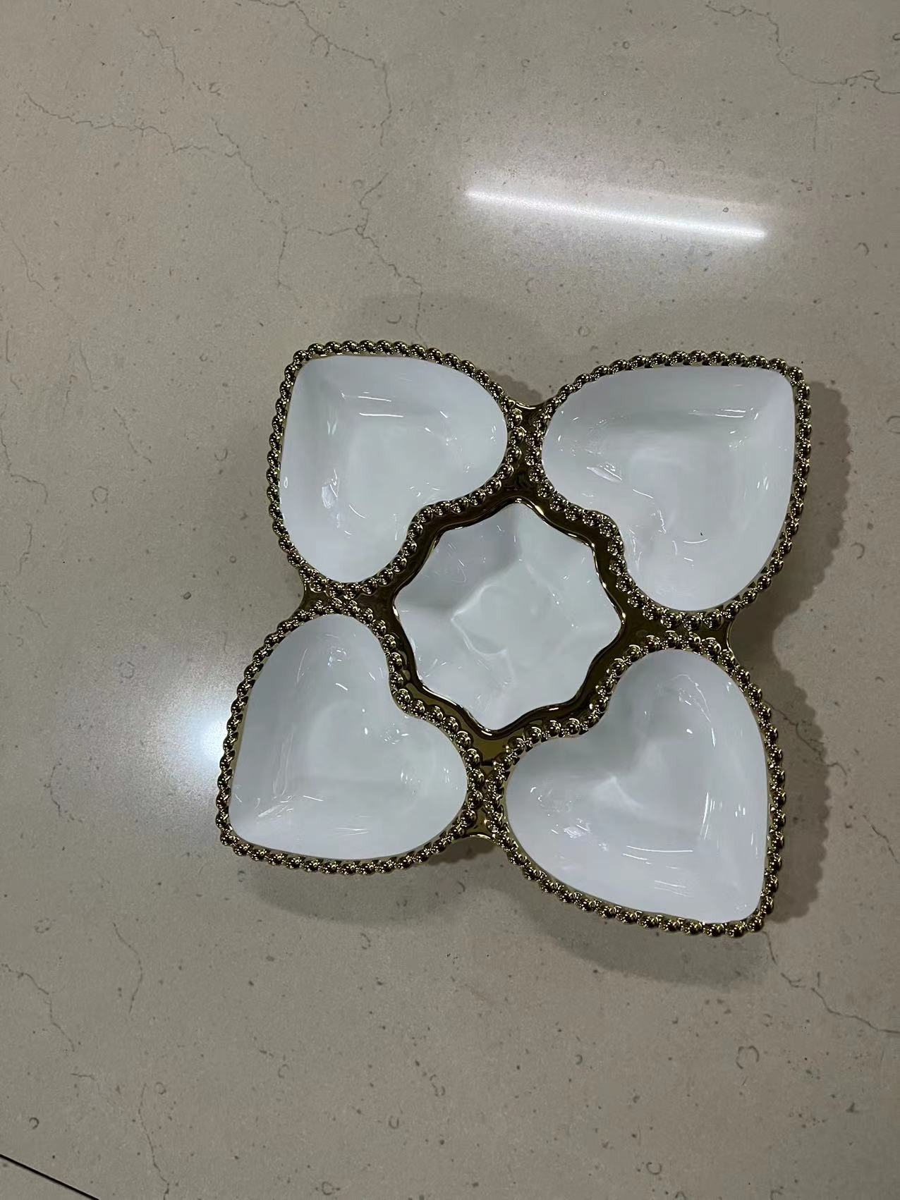 Ceramic Beaded Plate