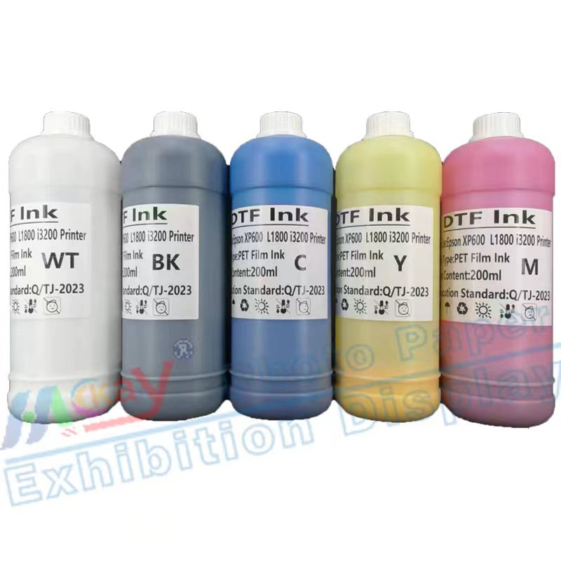Digital printing Offset white Ink hot stamping machine Ink DTF special ink printer Film shaking powder machine Heat transfer infinity heat stamping film Waterborne paint ink DTF hot stamping ink