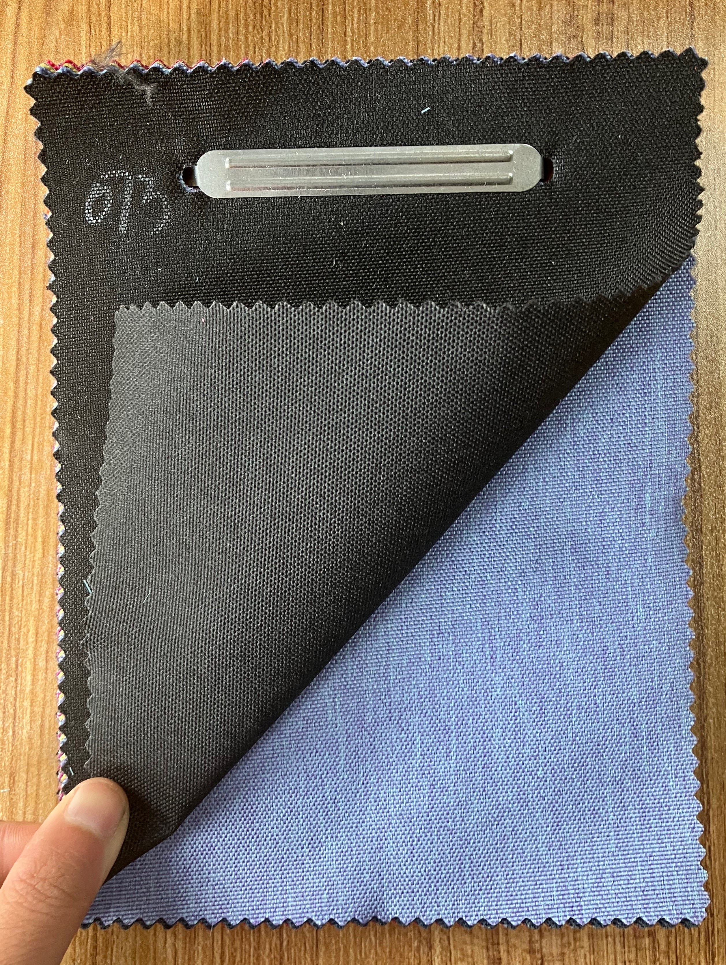 TY-085 black composite fabric factory direct sales 1 details Picture