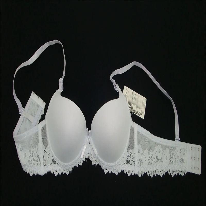 Yiwu Good Goods Wlx-B-3B Lace Bra Set Bra Double-Edged Fabric Bra Three-Row Buckle Bra Specification drawing