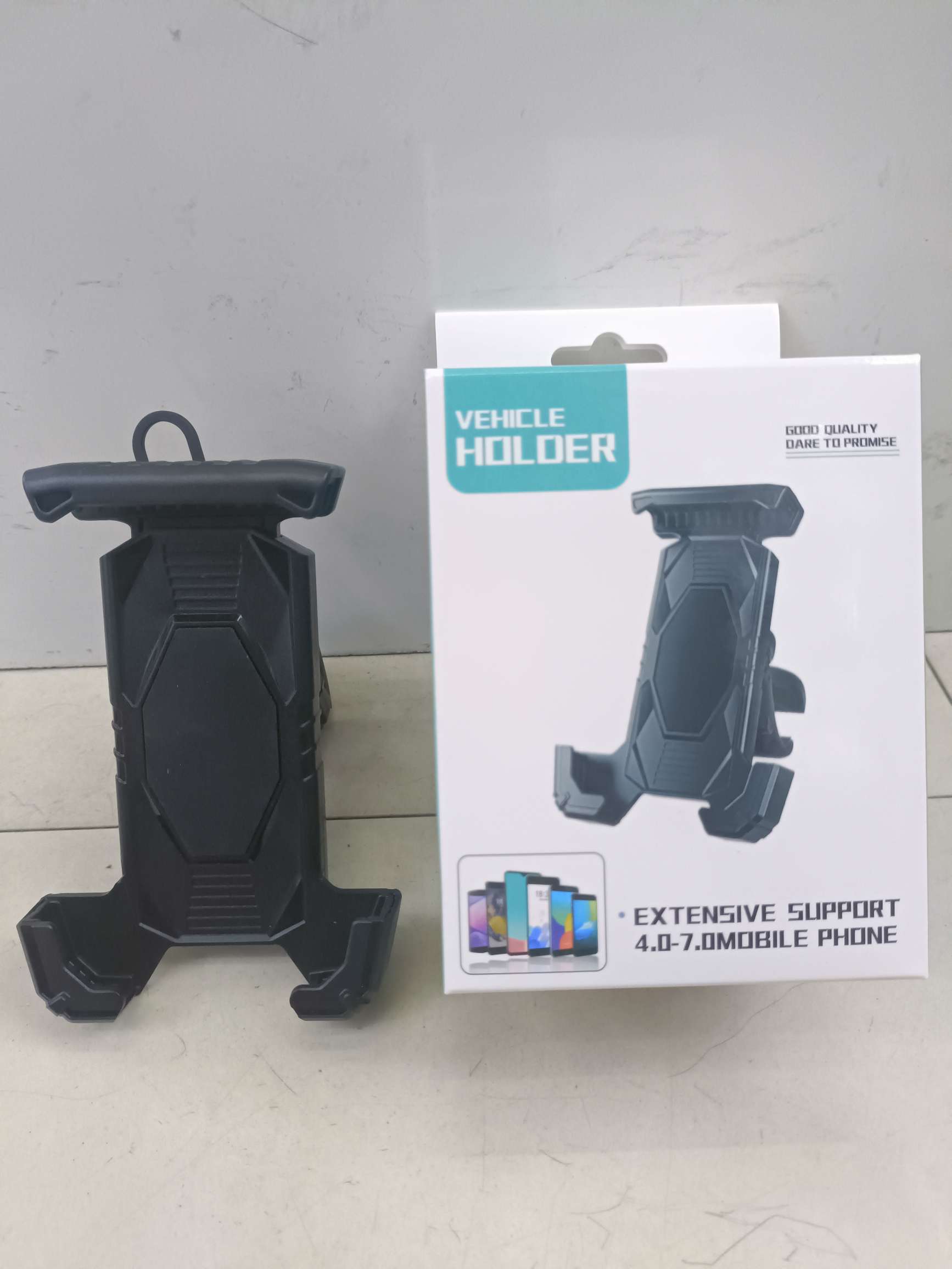 Bicycle motorcycle pull rope phone stand