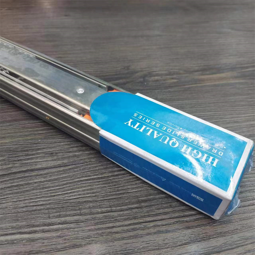 Drawer Track Thickened Damping Buffer Mute Rail Hardware Application Scenario