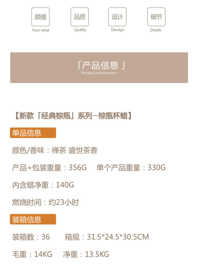 香薰蜡烛杯批发伴手礼礼物室内香氛蜡烛灯圣诞节香薰精油日用品详情2