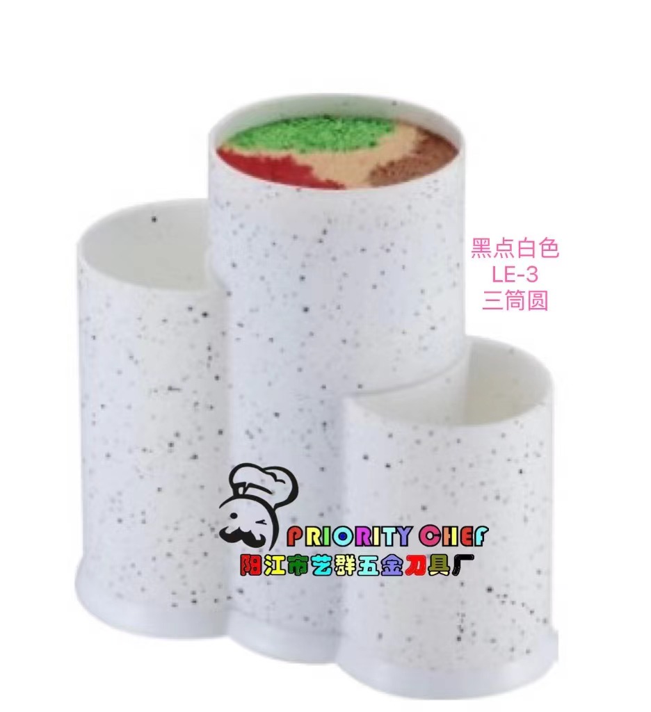 黑色线条塑料刀座收纳架厨房用品置物架随意自由插塑料刀座刀架详情3