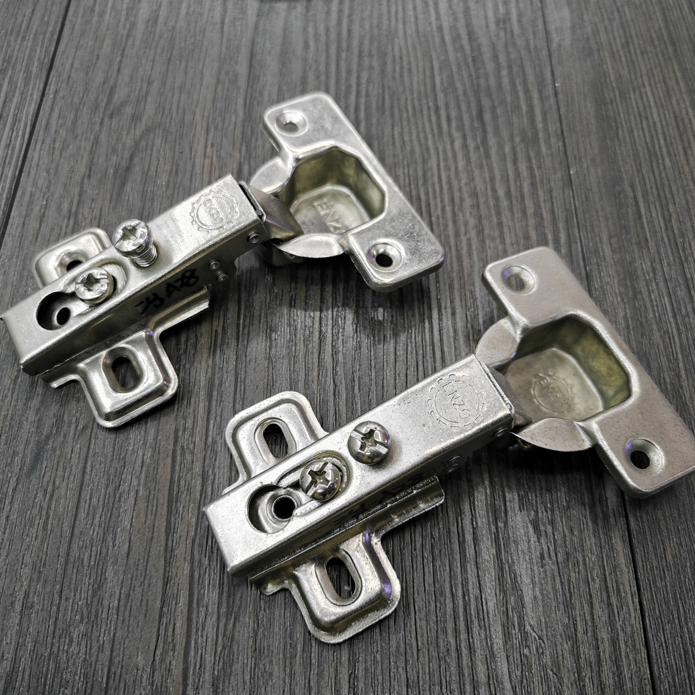 Thickened Door Panels Damper Hydraulic Buffer Hinges Door Clothes Cabinet Hinges Wardrobe Shoe Cabinet Hinges Furniture Hinges Wholesale Furniture Hinges details Picture