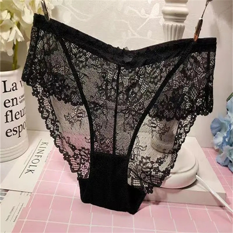 New Seamless Underwear Female Cotton Antibacterial Graphene Summer Middle Waist Little Girls Cotton Thin Day Triangle Shorts Head 1136 details Picture