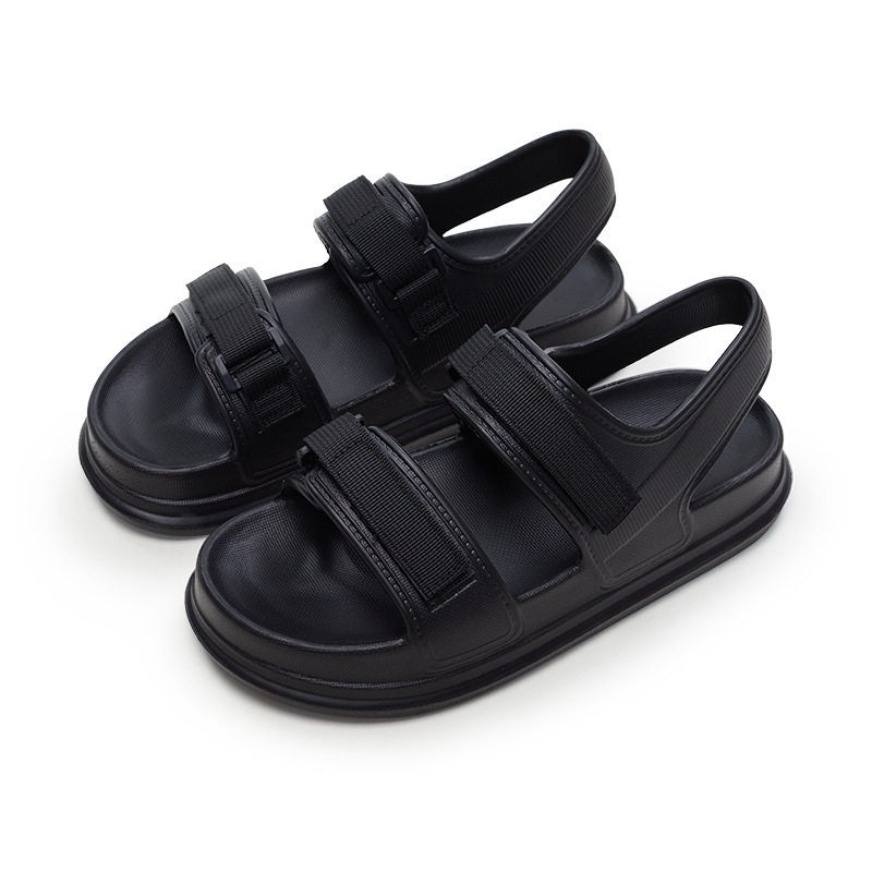 2023 New Summer Sports Casual Sandals With Thick Soles Female Flat Fairy Wind Ins Tide Network Red Women's Shoes Specification drawing