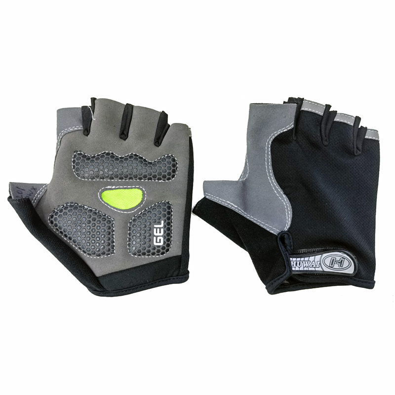 180201 guantes de medio dedo guantes de ciclismo ciclismo deporte guantes de corte medio estilo delgado protector solar antideslizante pesca guantes de medio dedo details Picture