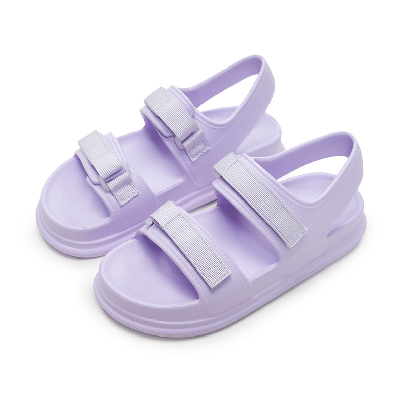 2023 New Summer Sports Casual Sandals With Thick Soles Female Flat Fairy Wind Ins Tide Network Red Women's Shoes details Picture