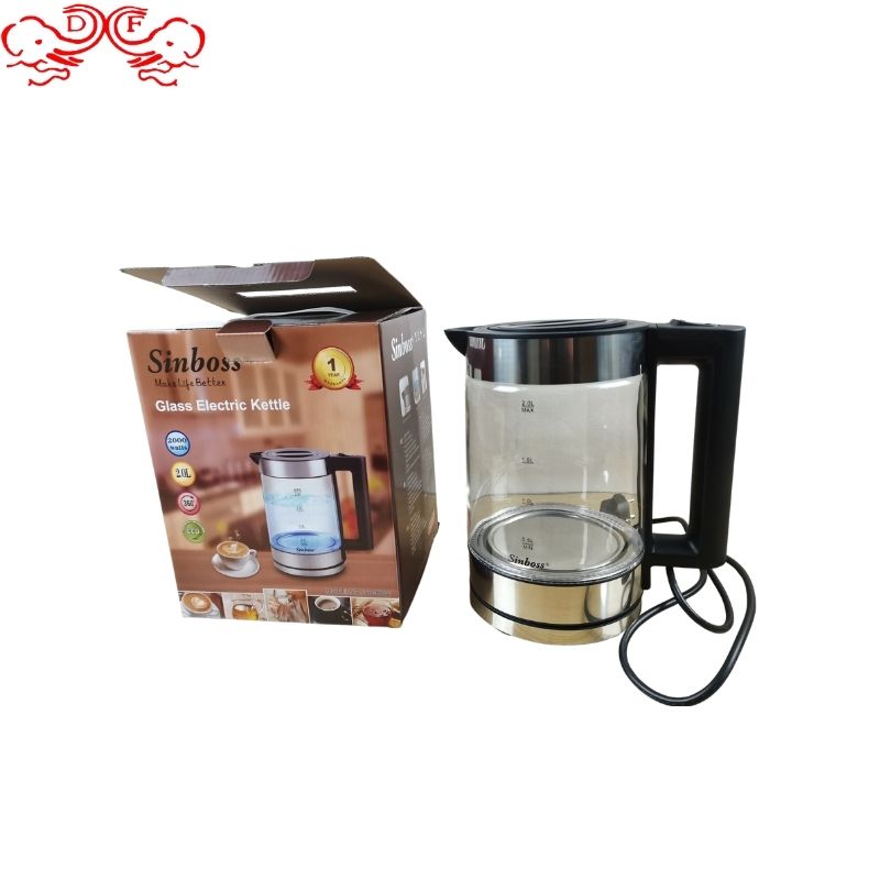 DF99379 电热水壶家用保温不锈钢自动断电烧水壶电水壶DF Trading House 详情3