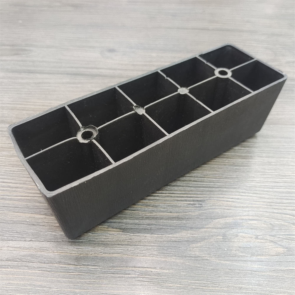Sofa Feet High Quality Plastic Flat Plastic Feet Sofa 1 Accessories Black Feet Cabinet Feet Table Feet details Picture