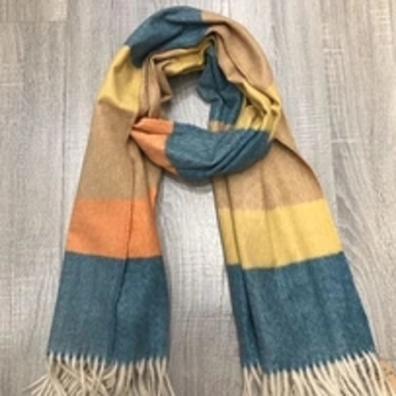 Extra-Long Bohemian Knit For Women's Shawl