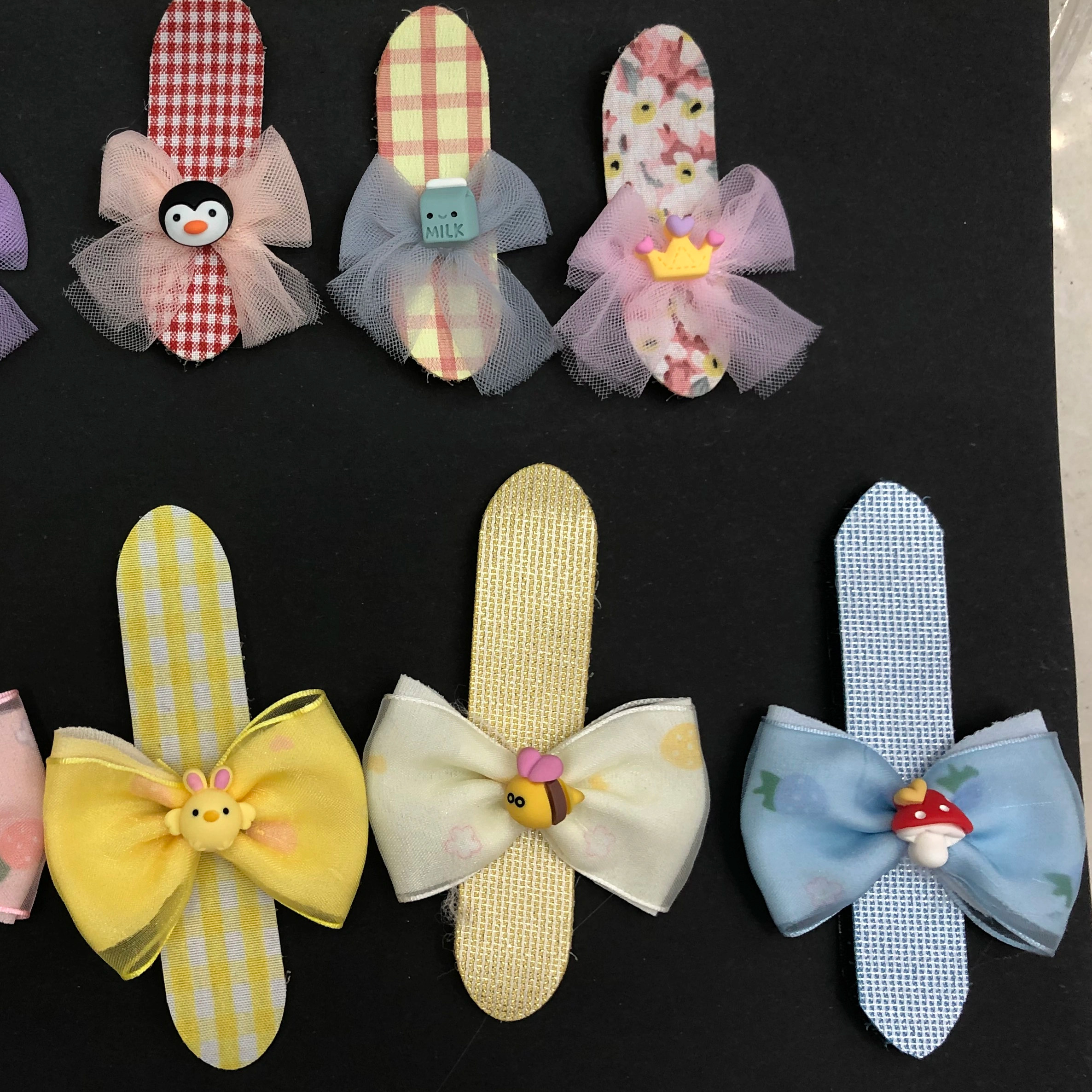 Class Bow Velcro Colorful Cute Application Scenario